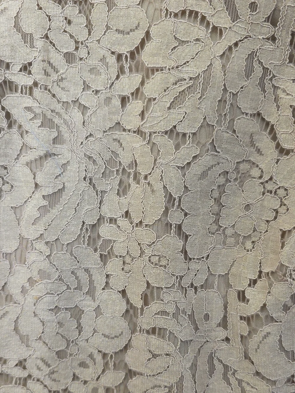 J. Crew Lace Top in Light Beige. Size 2. NWOT